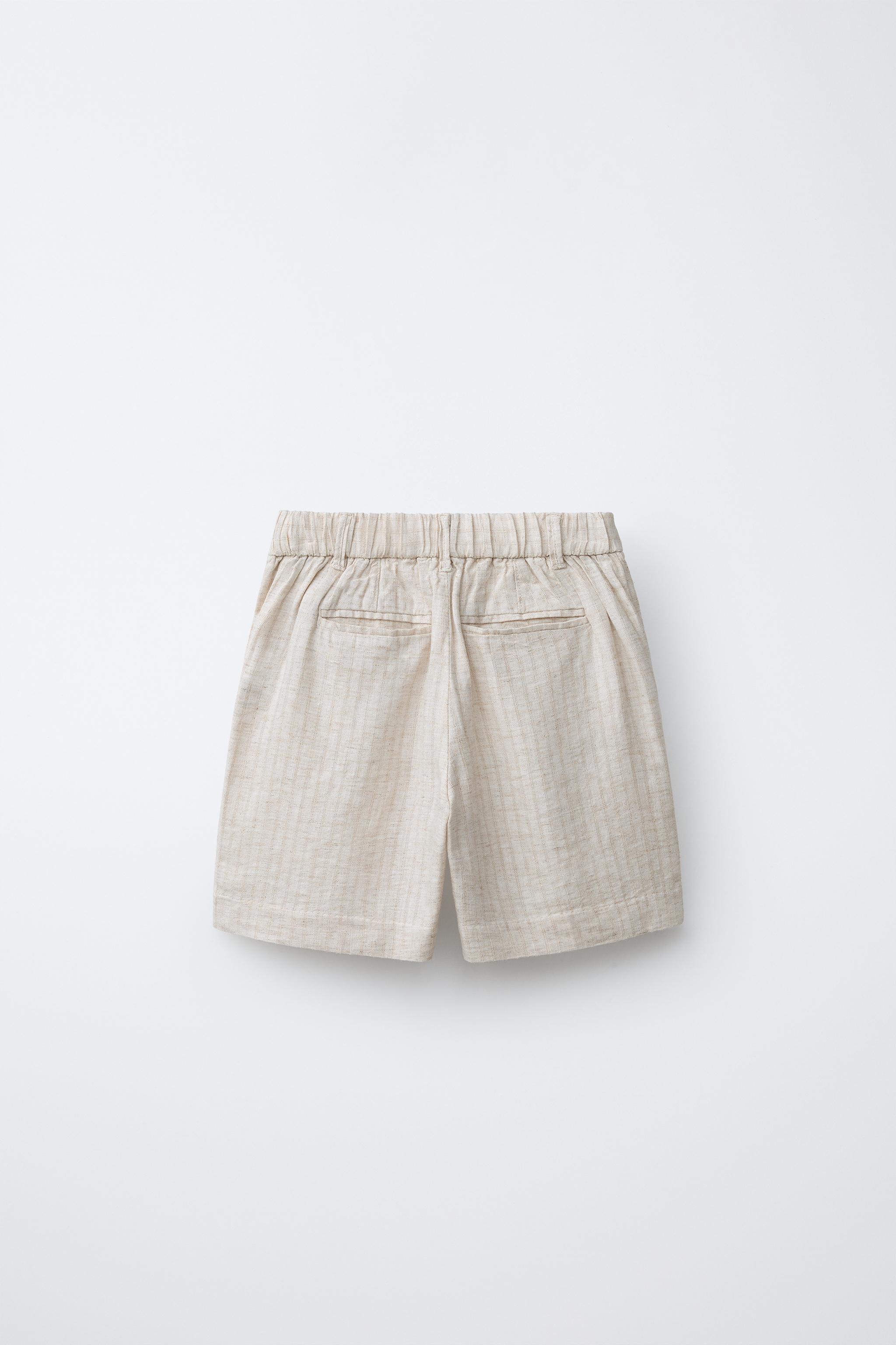 SHORT DE COSTUME AVEC LIN